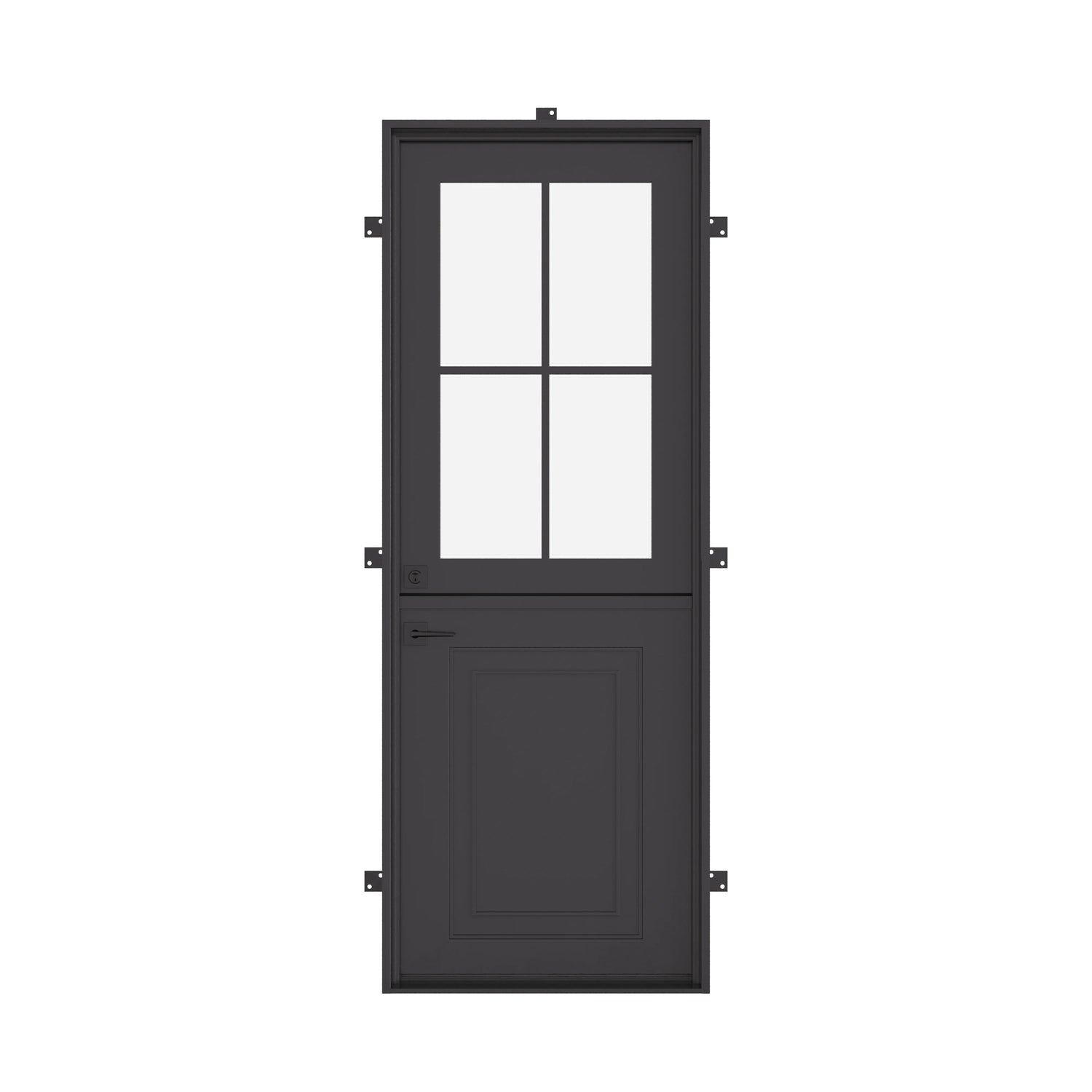 Air Getty Dutch - Single Flat | Standard Sizes by Pinky’s Iron Doors — home doors, view 1