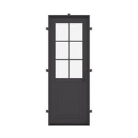 Air Getty with Thermal Break - Single Flat by Pinky’s Iron Doors — home doors, view 1