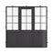 Air Getty with Side Windows - Single Flat by Pinky’s Iron Doors — home doors, view 1