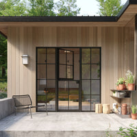 Air 5 Dutch with Side Windows - Single Flat by Pinky’s Iron Doors — home doors, view 2