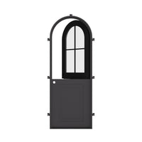 Air Getty Dutch with Thermal Break - Single Full Arch | Standard Sizes by Pinky’s Iron Doors — home doors, view 4