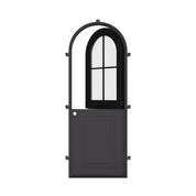 Air Getty Dutch single full arch residential steel Dutch front door with traditional European styling