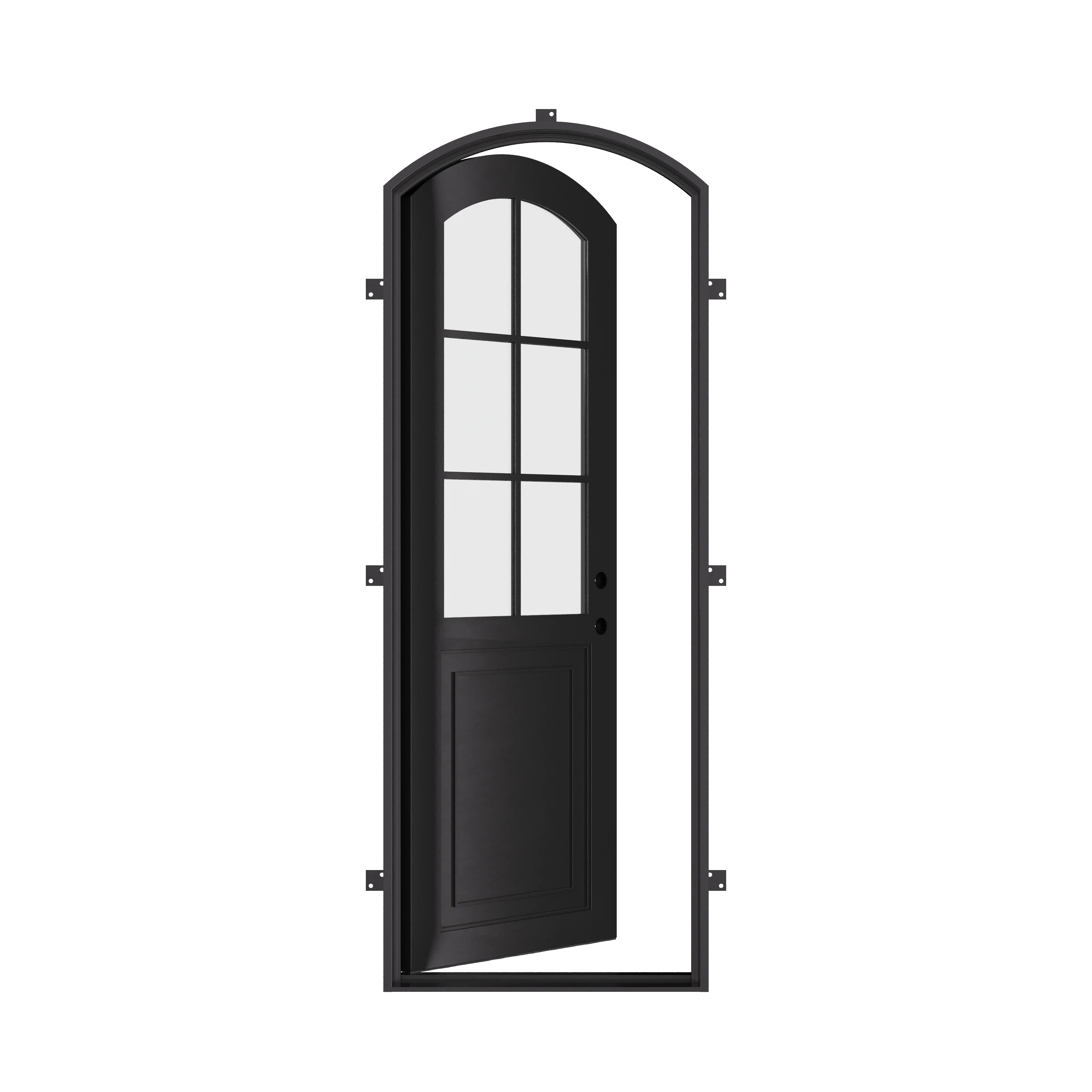 Air Getty single arch thermal break steel exterior door with energy efficient insulation