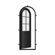 Air Getty single full arch thermal break steel exterior door with energy efficient insulation