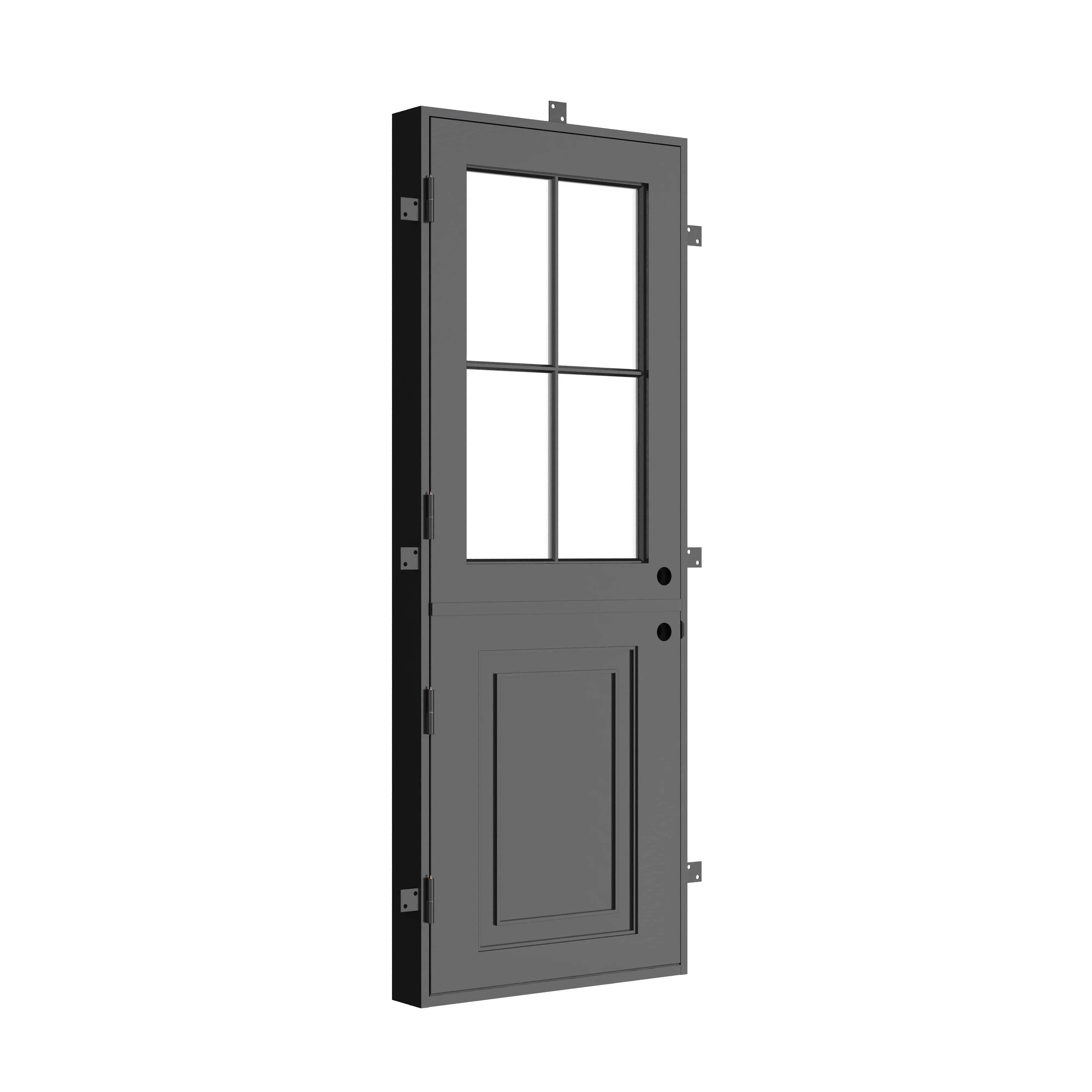 Air Getty Dutch single flat luxury steel Dutch door with elegant architectural lines