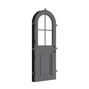 Air Getty Dutch single full arch residential steel Dutch front door with classic styling
