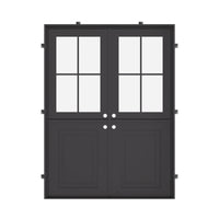 Air Getty Dutch with Thermal Break - Single Flat | Standard Sizes by Pinky’s Iron Doors — home doors, view 5