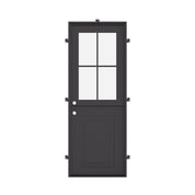 Air Getty Dutch single flat residential steel Dutch entry door with traditional styling