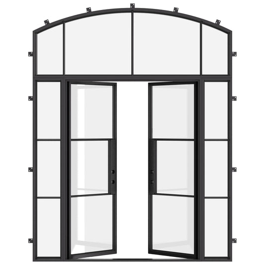 Air 4 with Side Windows and Arch Top Window - Double Flat | Standard Sizes - Staff Picks