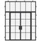 Air 5 with Side Windows and Flat Top Window - Double Flat | Standard Sizes - Staff Picks by Pinky’s Iron Doors — home doors, view 1