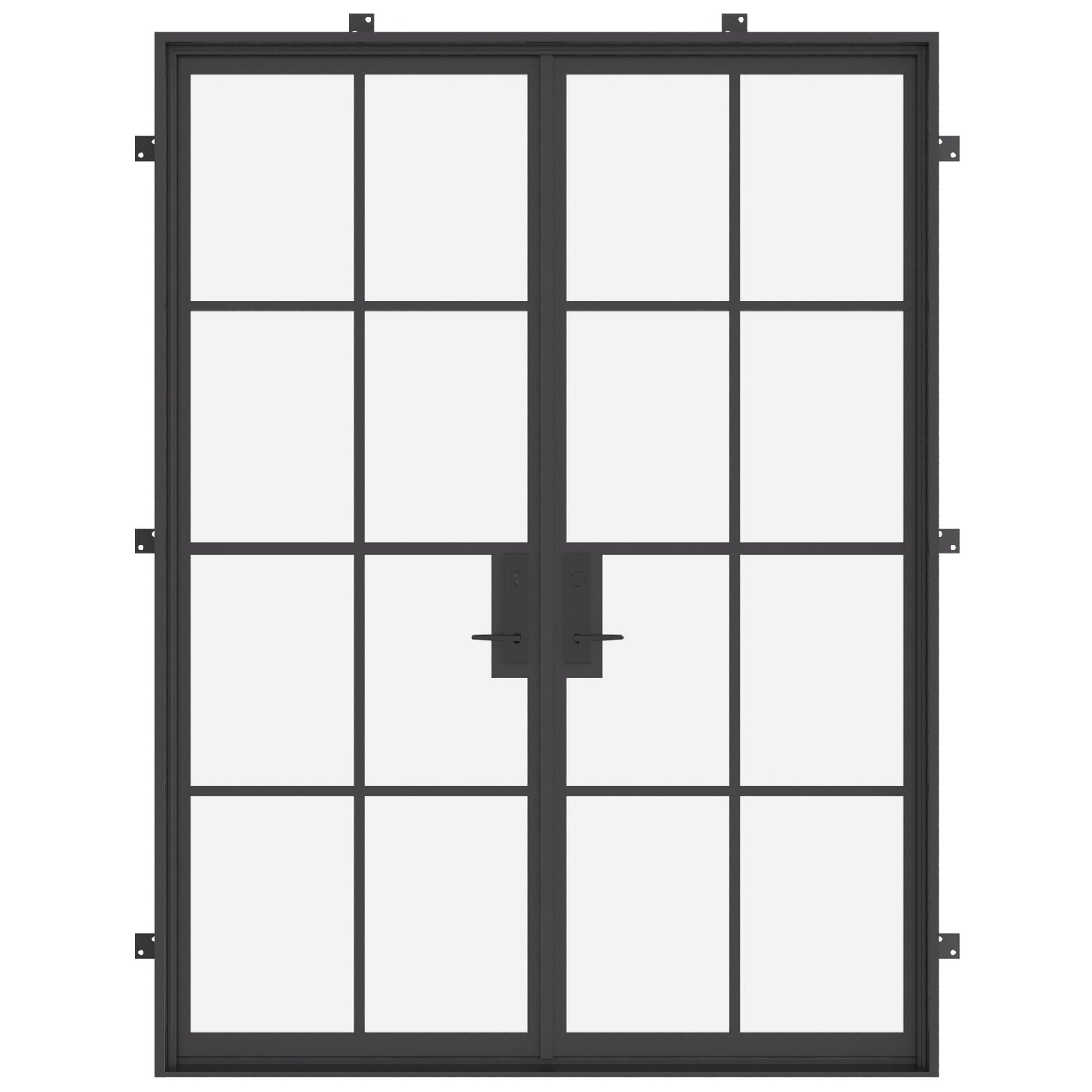 Air 5 - Double Flat | Standard Sizes - Staff Picks by Pinky’s Iron Doors — home doors, view 1