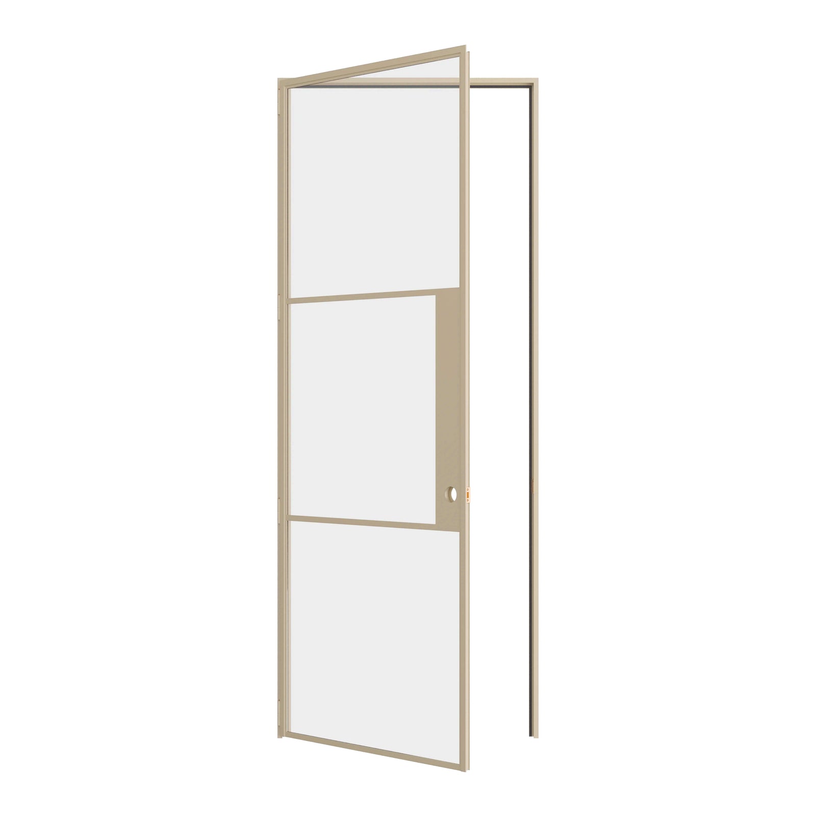 interior single hot-rolled steel door
