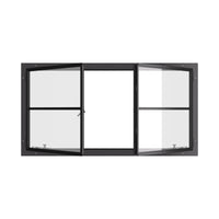Air Window 0V 1H with Thermal Break - Double Casement Landscape | Standard Sizes