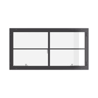 Air Window 0V 1H with Thermal Break - Double Casement Landscape | Standard Sizes