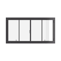Air Window 1V 0H with Thermal Break - Double Casement Landscape | Standard Sizes