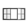 Air Window 1V 1H with Thermal Break - Double Casement Landscape | Standard Sizes