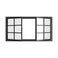 Air Window 1V 2H with Thermal Break - Double Casement Landscape | Standard Sizes