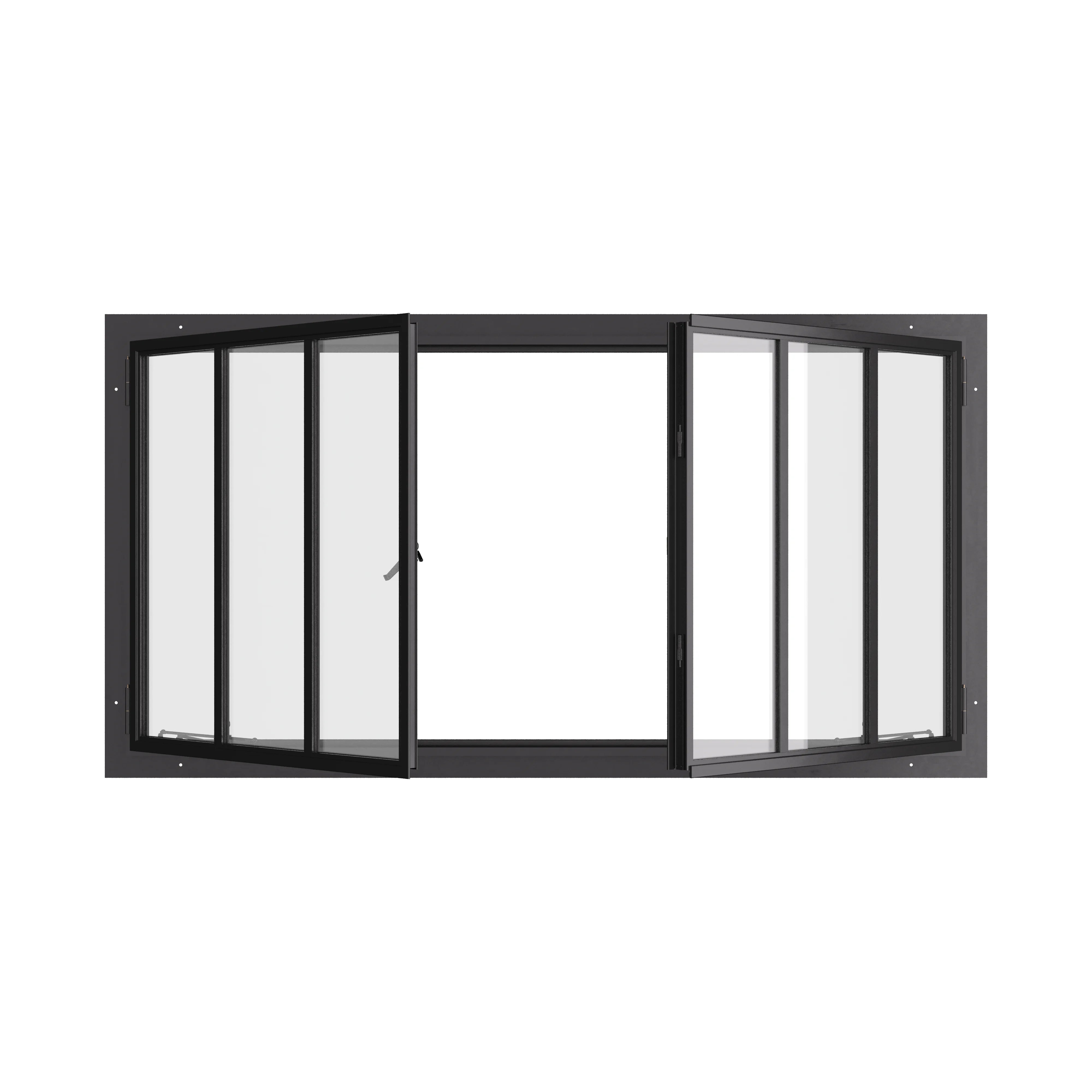 Air Window 2V 0H with Thermal Break - Double Casement Landscape | Standard Sizes