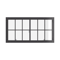 Air Window 2V 1H with Thermal Break - Double Casement Landscape | Standard Sizes