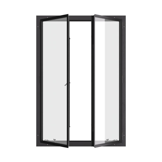Air Window 0V 0H with Thermal Break - Double Casement Portrait | Standard Sizes