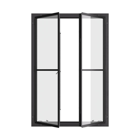 Air Window 0V 1H with Thermal Break - Double Casement Portrait | Standard Sizes