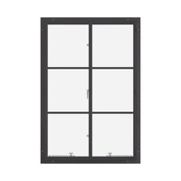 Air Window 0V 2H with Thermal Break - Double Casement Portrait | Standard Sizes