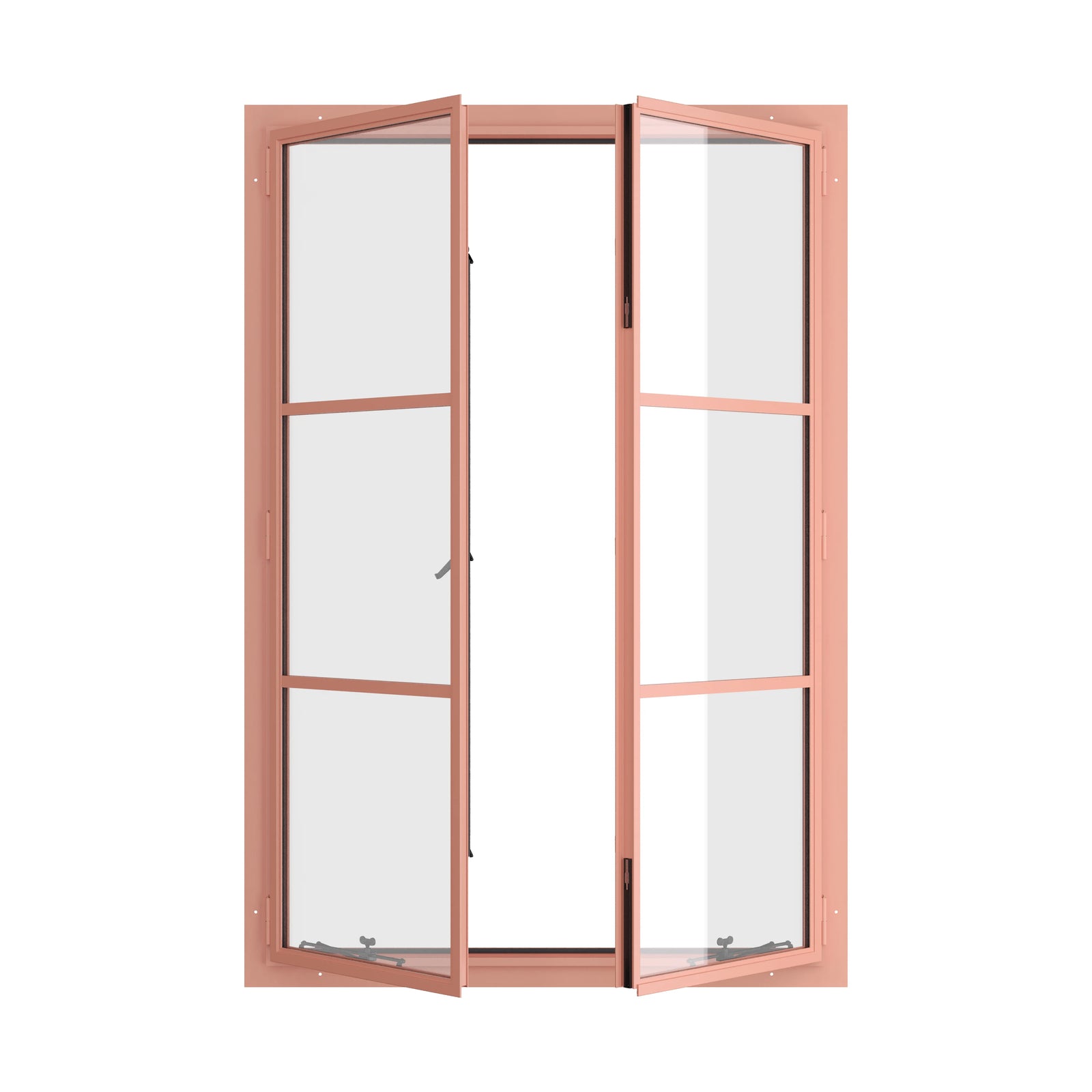 Pinkys Air Window, double, casement, portrait