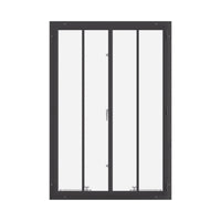 Air Window 1V 0H with Thermal Break - Double Casement Portrait | Standard Sizes