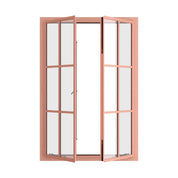 Air Window with Thermal Break - Double Casement Portrait | Customize