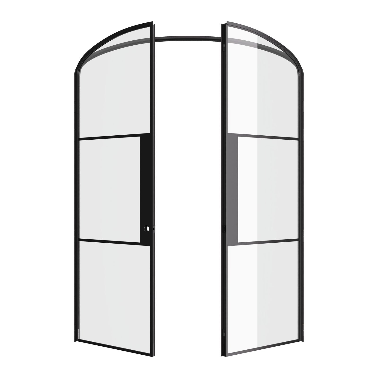 Air 4 double mini arch design with narrow steel sightlines and durable build