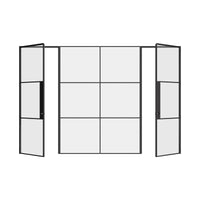Air 4 Interior - Dual Single with Middle Fixed Panel Flat | Standard Sizes