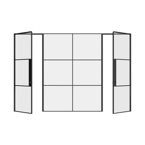 Air 4 Interior - Dual Single with Middle Fixed Panel Flat | Standard Sizes