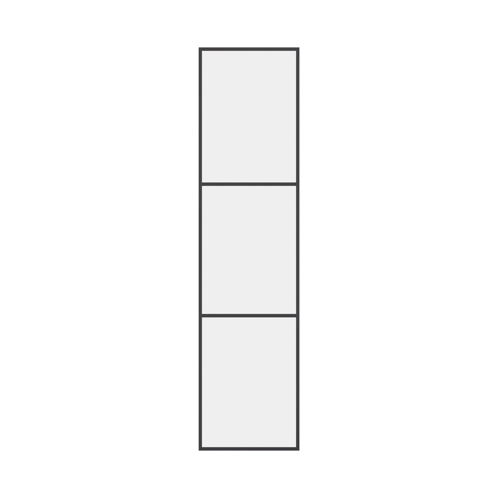 Air 4 architectural side window in hot-rolled steel with minimalist profile