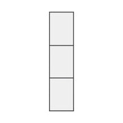 Air 4 architectural side window in hot-rolled steel with minimalist profile