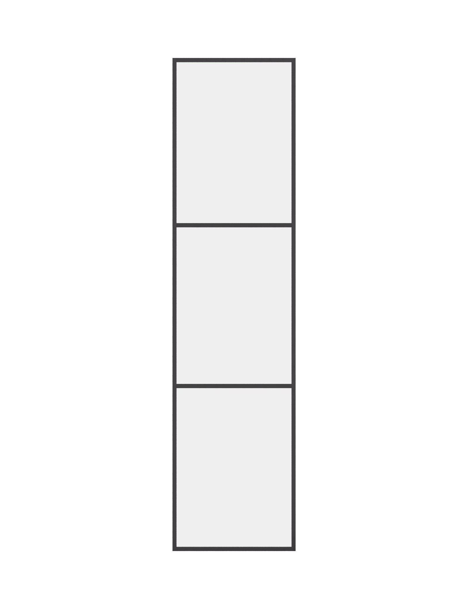 Air 4 architectural side window in hot-rolled steel with minimalist profile
