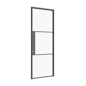 Air 4 sleek single interior door crafted from hot-rolled OTTOSTUMM steel and clear glass