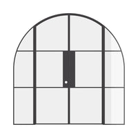Air 4 Interior with Side Windows - Double Full Arch | Standard Sizes