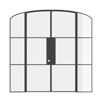 Air 4 Interior with Side Windows - Double Mini Arch | Standard Sizes
