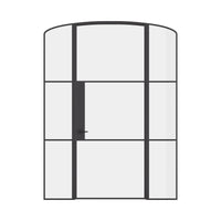 Air 4 Interior with Side Windows - Single Mini Arch | Standard Sizes