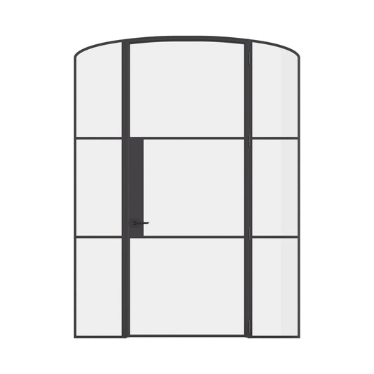 Air 4 Interior with Side Windows - Single Mini Arch | Standard Sizes