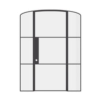 Air 4 Interior with Side Windows - Single Mini Arch | Standard Sizes