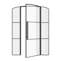 Air 4 Interior with Side Windows - Single Mini Arch | Standard Sizes