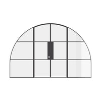 Air 4 Wide Interior with Side Windows - Double Full Arch | Standard Sizes