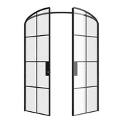 Air 5 interior double mini arch solid steel doors, modular system