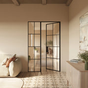 Air 5 interior side window solid steel frame factory style design