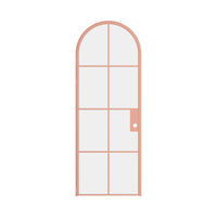 Air 5 Interior - Single Full Arch in Sunset Pink