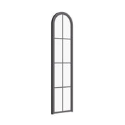 Air 5 pantry single full arch steel door angled showing curved steel frame