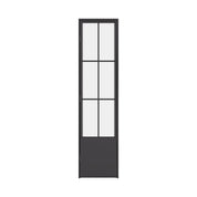 Air 5 pantry single flat steel door with kickplate cold-rolled steel frame