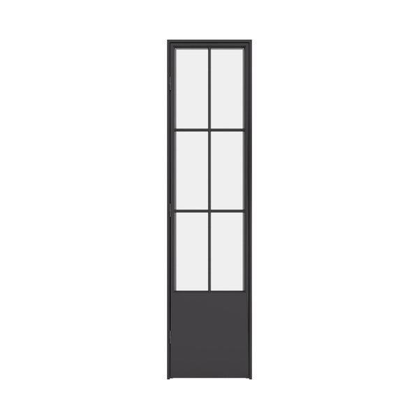 Air 5 pantry single flat steel door with kickplate cold-rolled steel frame