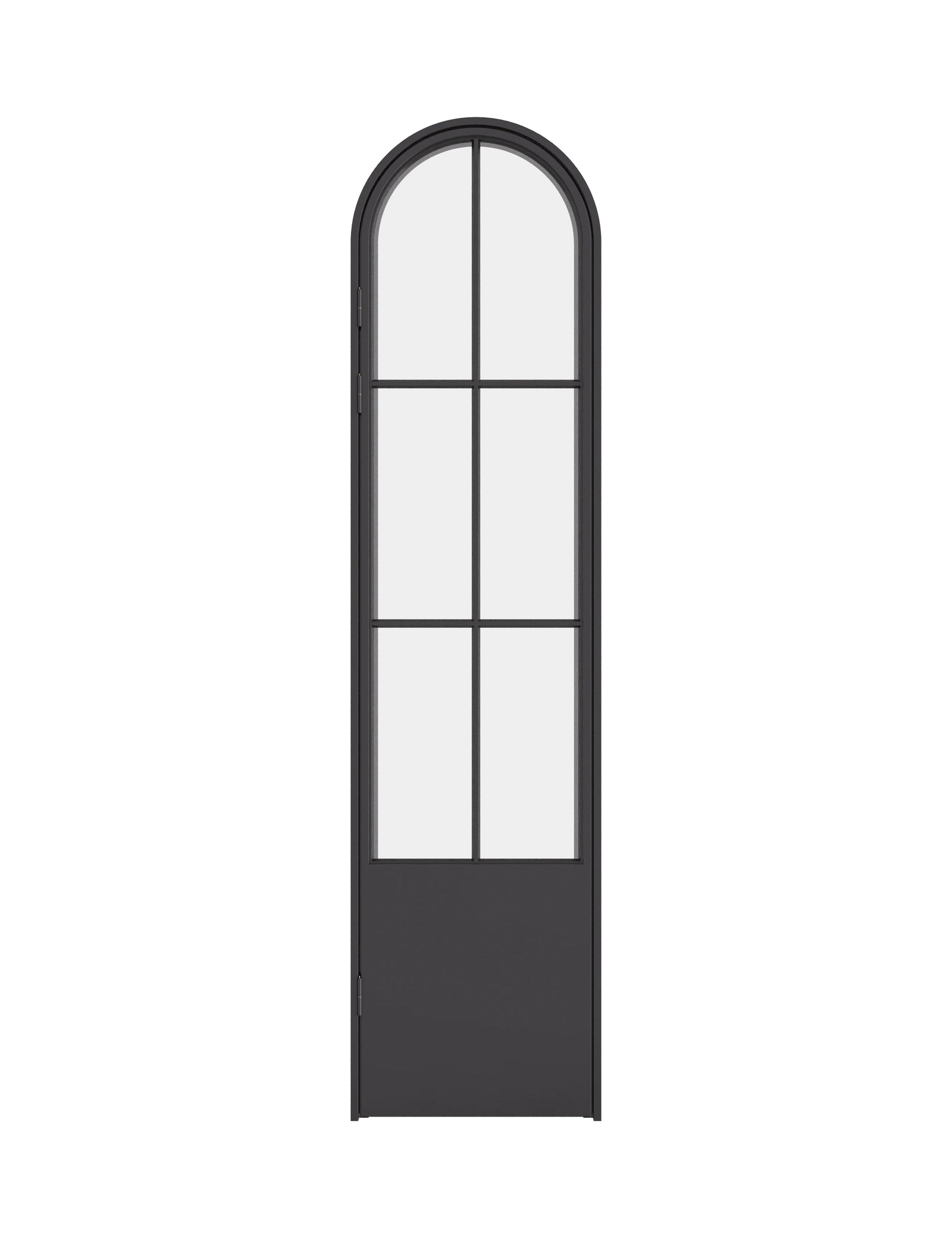 Air 5 pantry steel door with kickplate and full arch panel using cold-rolled steel slim profiles